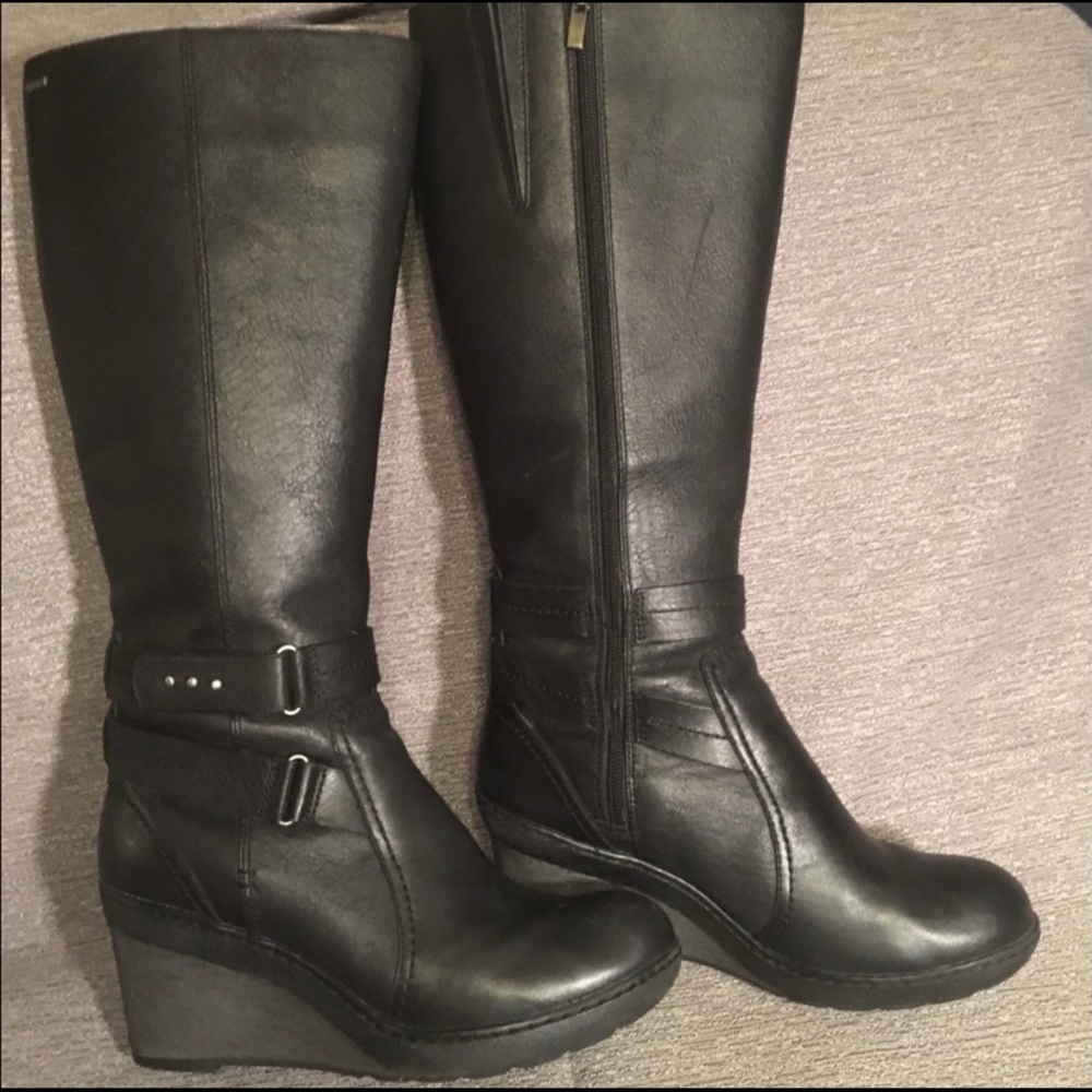 Clark’s Wedge Waterproof Boots